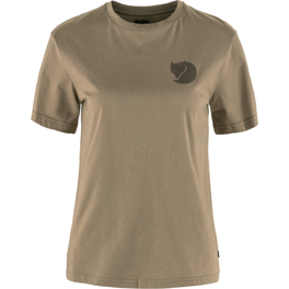 Fjällräven Walk With Nature T-shirt W Women’s T-shirts & tank tops Brown Main Front 73636