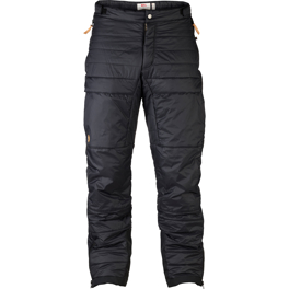 Fjällräven Keb Touring Padded Trousers M Men’s Insulated trousers Black Main Front 17582