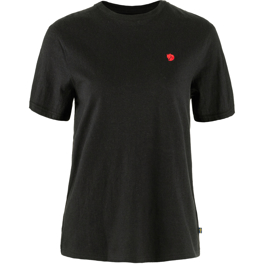 Fjällräven Hemp Blend T-shirt W Women’s T-shirts & tank tops Black Main Front 80863